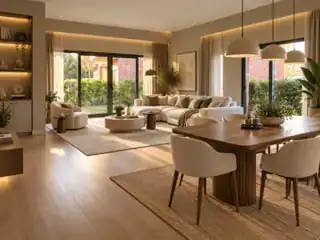 Sıcak Modern salon